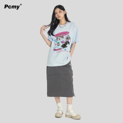 美人度アップ 海外トレンド 定番シンプル 好感度UP カジュアル 全3色 半袖 Tシャツ ＜F-11284＞