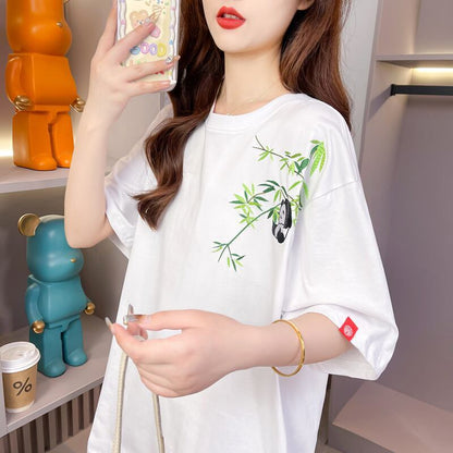 新商品   上質 半袖Tシャツ カットソー＜F-8219＞
