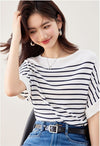 今季マストバイ ファッション カジュアル エレガント Tシャツ<F-6587>