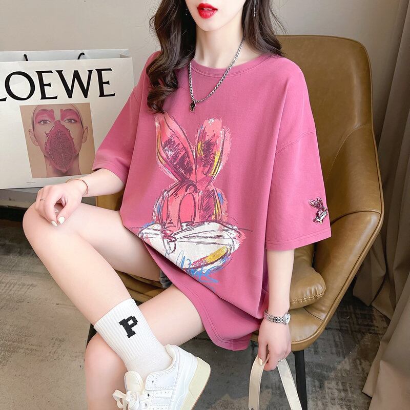 超人気 着心地抜群 オシャレ度満点 プリント全4色 Tシャツ カットソー＜F-8636＞