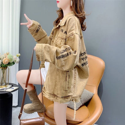レトロ 切り替え オシャレ度満点 ジャケット ブルゾン＜F-3763＞