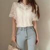 美人度アップ プリント ファッション ゆったり 全4色 半袖 Tシャツ＜F-11784＞