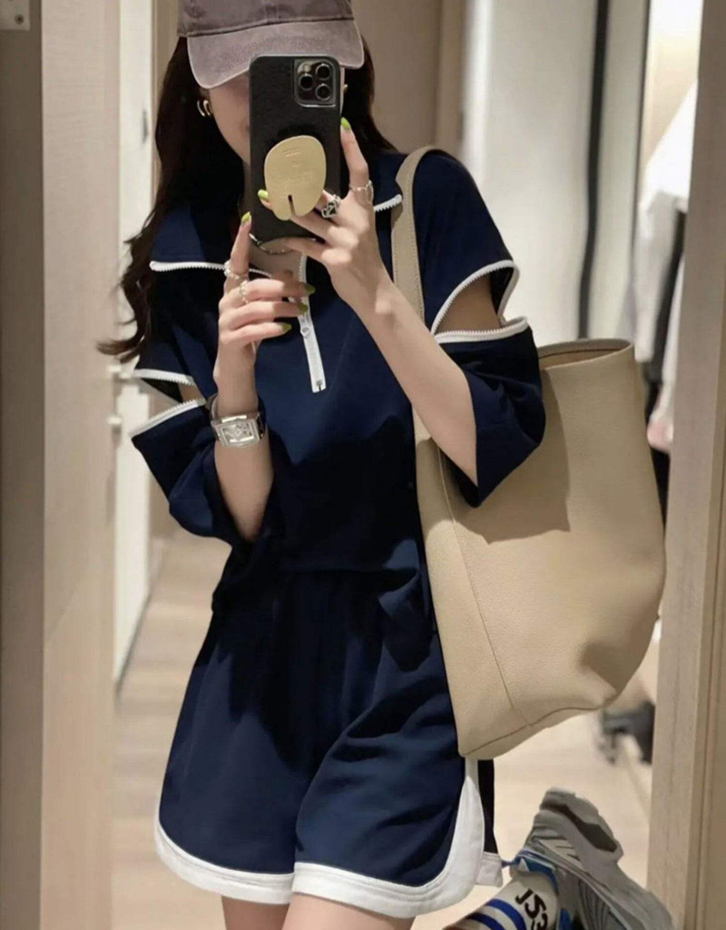 主役級 ファッション 今季マストバイ 個性派 半袖Ｔシャツⅹパンツセット<F-6533>