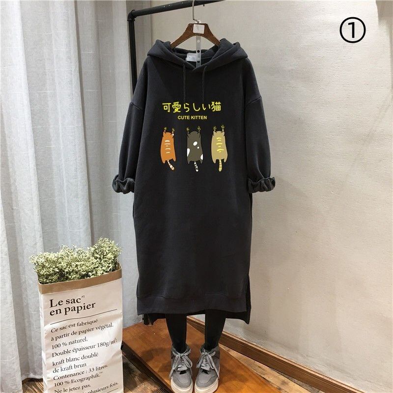 【裹起毛】質感のいい ニット プラスベルベット長袖 セーター F-10224