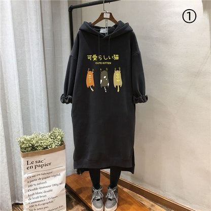 【裹起毛】質感のいい ニット プラスベルベット長袖 セーター F-10224