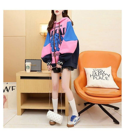 【裏起毛】 ファッション 超人気 個性派パーカーF-6370