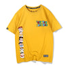 超人気商品 プリントロゴ ユニセックス ゆったり半袖 全6色Tシャツ<F-4897>