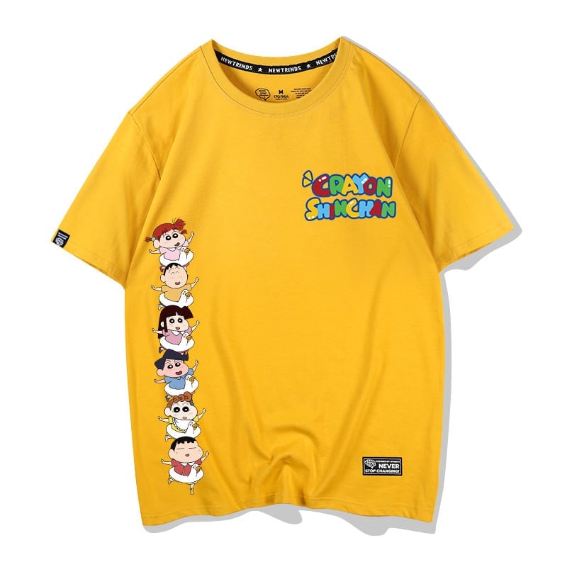 超人気商品 プリントロゴ ユニセックス ゆったり半袖 全6色Tシャツ<F-4897>
