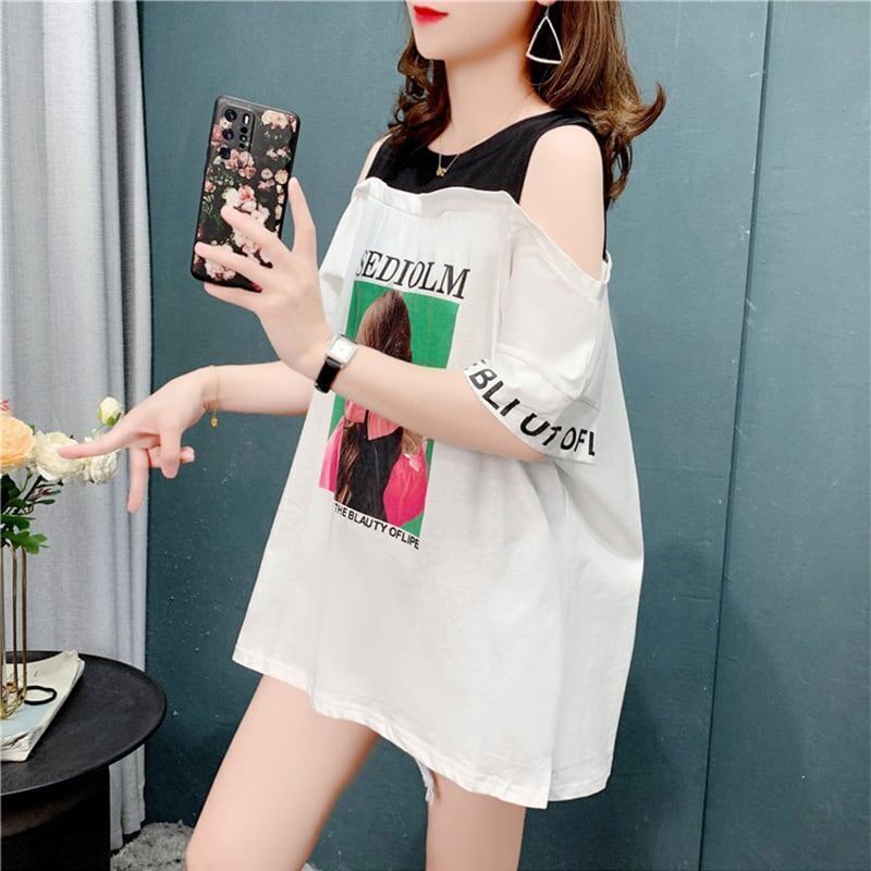 今季大好評   美感いっぱい Tシャツ カットソー＜F-3203＞