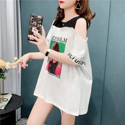 今季大好評   美感いっぱい Tシャツ カットソー＜F-3203＞