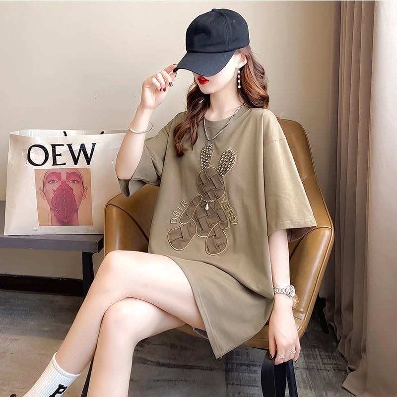 好感度満載   美感いっぱい Tシャツ カットソー＜F-3525＞