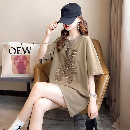 好感度満載   美感いっぱい Tシャツ カットソー＜F-3525＞