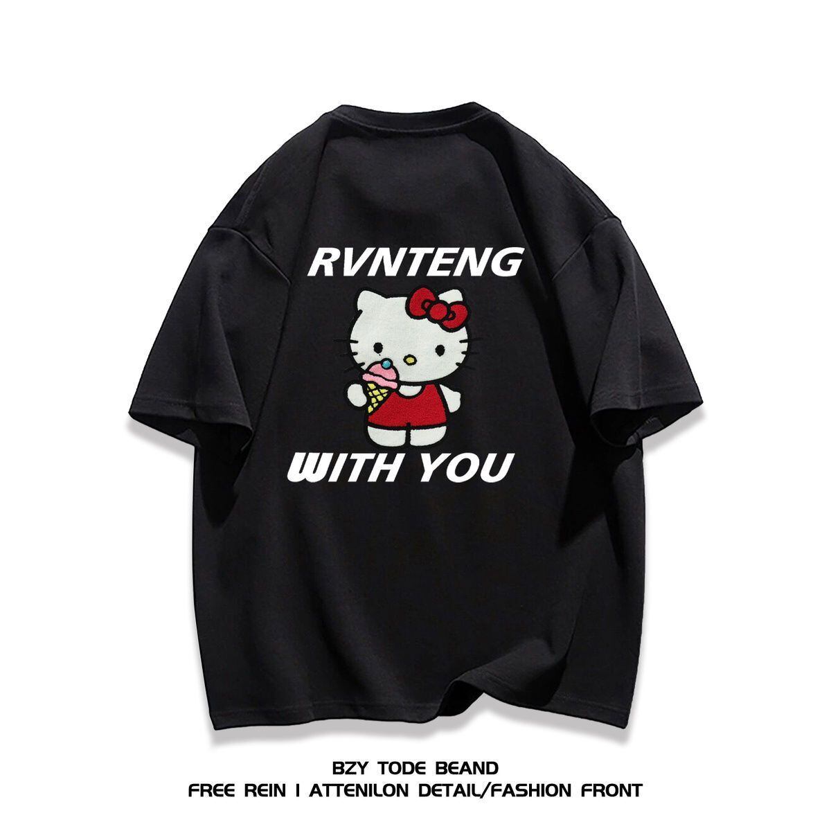 男女兼用 売れ筋 上質 プリント Tシャツ F-13305