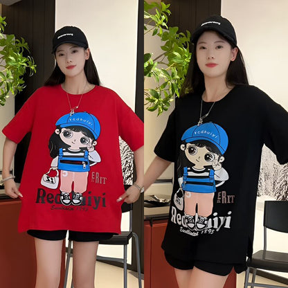 定番シンプル 好感度UP 海外トレンド カジュアル 全3色 半袖 Tシャツ ＜F-11266＞