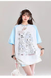絶対欲しい 売れ筋 話題沸騰中 絶対流行 早い者勝ち カジュアル 2色選択 Tシャツ<F-11278>