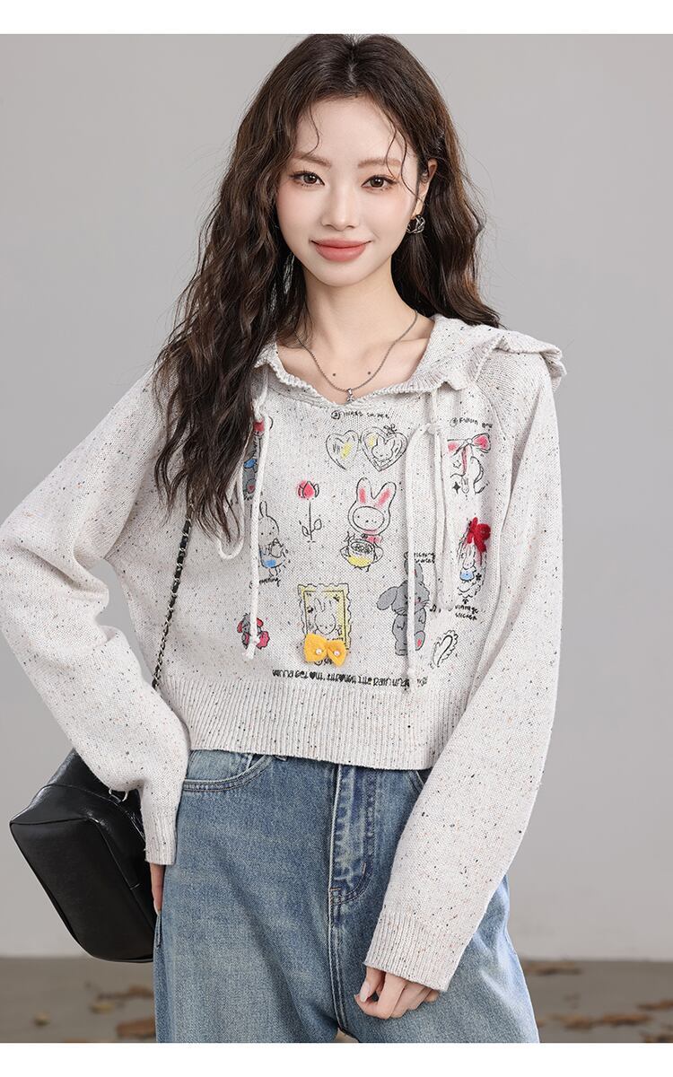 都市ファッショ オシャレデザイン 可愛い  スウェットisf-10194