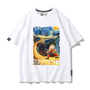 男女兼用 カジュアル プリント 半袖 Tシャツ F-13569