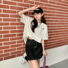 デザイン感   チャーミング Tシャツ カットソー＜F-3538＞