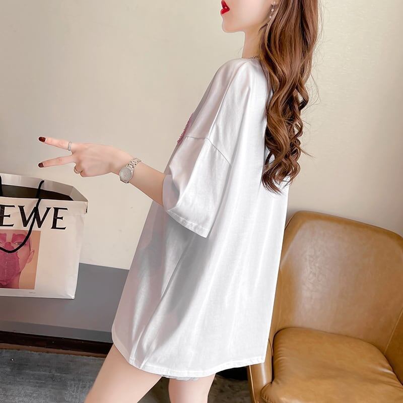 着心地抜群   女性力を高める Tシャツ カットソー＜F-3405＞