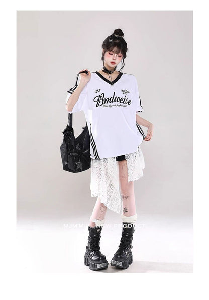 大好評 好感度UP 海外トレンド カジュアル 全3色 半袖 Tシャツ ＜F-11107＞