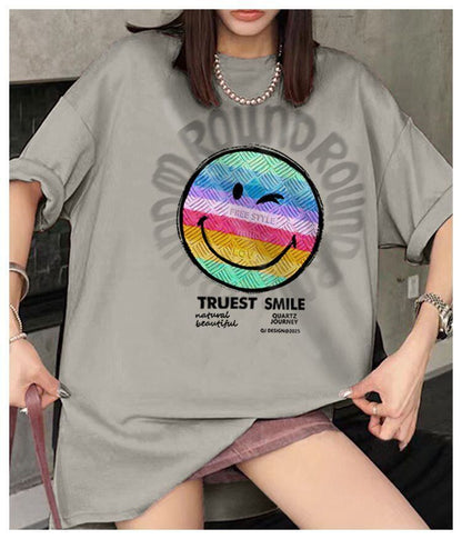 超人気商品 ラウンドネック シンプル 半袖 Tシャツ ＜F-8649＞