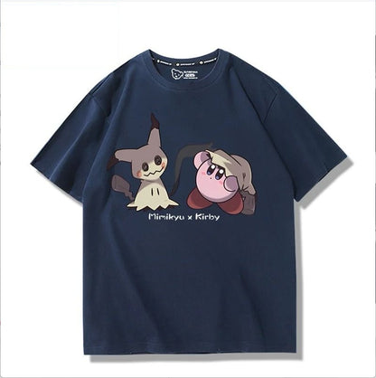 男女兼用 シンプル 着心地良い ゆったり Tシャツ F-13188