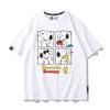 男女兼用 プリント カジュアル Tシャツ F-13452
