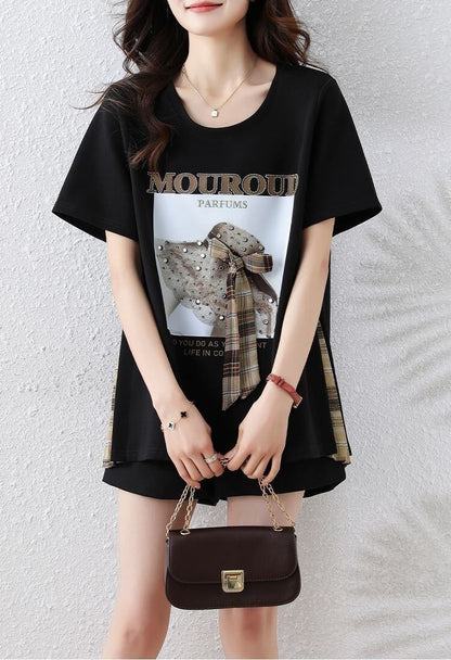 大好評 絶対流行 売れ筋 早い者勝ち カジュアル 2色選択 Tシャツ<F-11248>