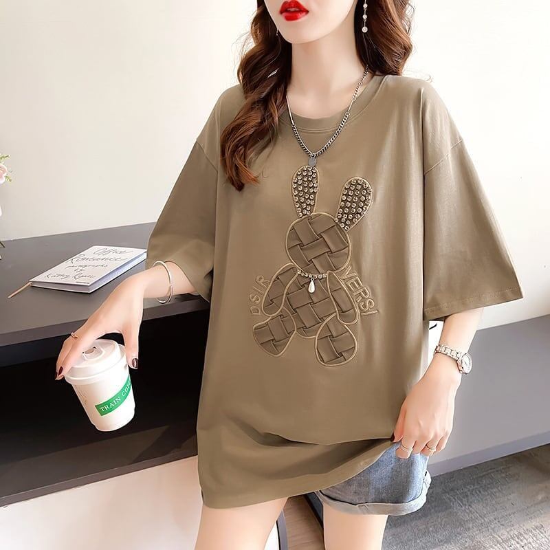 好感度満載   美感いっぱい Tシャツ カットソー＜F-3525＞