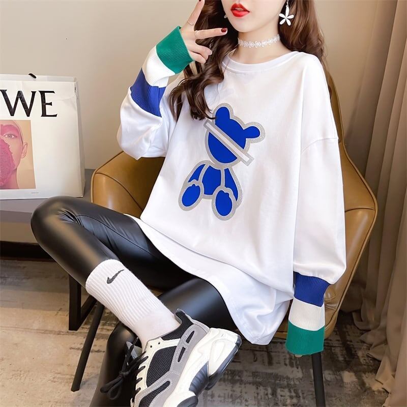 カジュアル   オシャレ度満点 Tシャツ カットソー＜F-3663＞