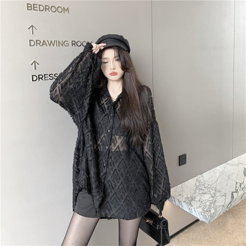 オシャレ度満点   好感度満載 シャツ ブラウス トップス＜F-2776＞
