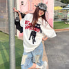 絶対流行 カジュアル 早い者勝ち 2色選択 Tシャツ<F-11106>