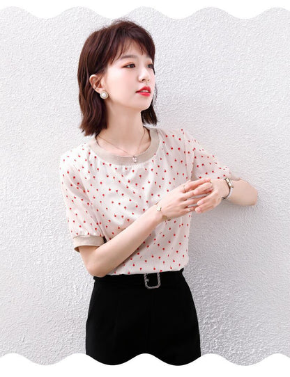 【半額！期間限定！！】大好評 上質 ファッション 半袖シャツ<F-6596>