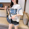 着回し力抜群 早い者勝ち 絶対流行 カジュアル 2色選択 Tシャツ<F-11645>