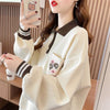 絶対欲しい   ポロネック スウェットトップス＜F-4049＞