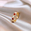 レトロ 美感いっぱい 着心地抜群 リング アクセサリー＜F-12758＞