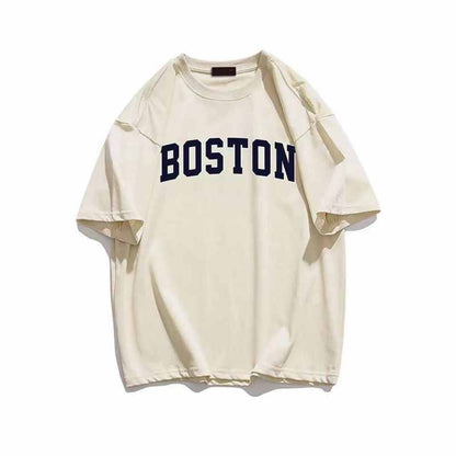 超人気 カジュアル 柔らかな肌触りで着心地も楽ちん アバンギャルド プリント 全6色 半袖 Tシャツ F-10996