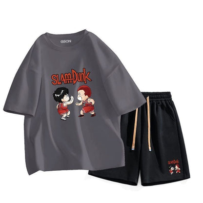 今季マストバイ ファッション男女兼用 超人気 半袖Ｔシャツⅹパンツセット全6色F-6695