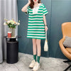 好感度満載   美感いっぱい カットソー ワンピース＜F-3606＞