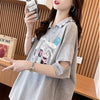 美人度アップ   可愛いウサギちゃん Tシャツ ゆったり半袖 ＜F-2956＞
