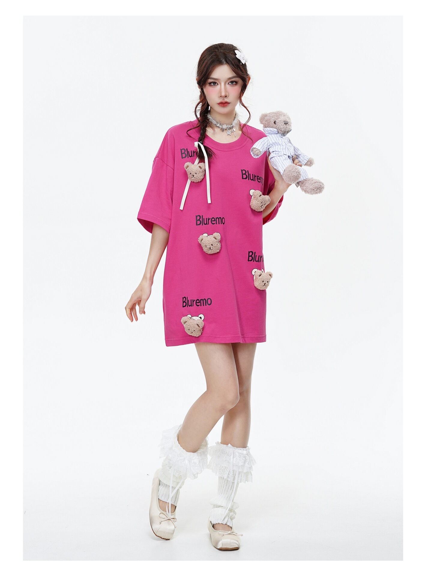 期間限定 ファッション 着回し力抜群 ゆったり 男女兼用 全3色 半袖Tシャツ＜F-9065＞