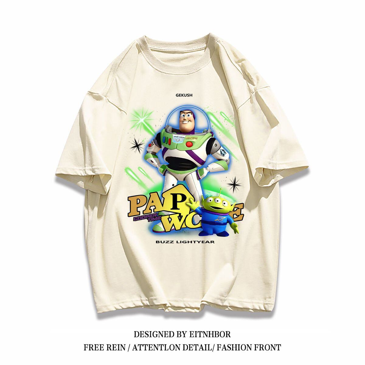 男女兼用 快適 ファッション 半袖 Tシャツ F-13277