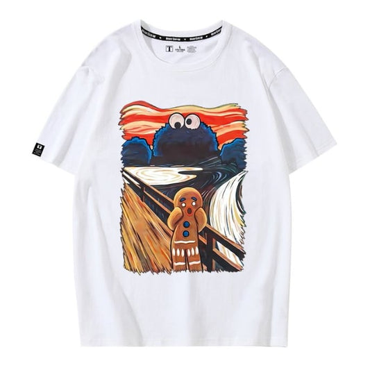 男女兼用 シンプル 着心地良い ゆったり Tシャツ F-13212