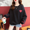 定番シンプル   ハートマーク スウェット＜F-3996＞