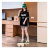 おすすめ   アルファベット Tシャツ ゆったり半袖 ＜F-2881＞