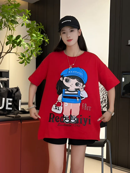 定番シンプル 好感度UP 海外トレンド カジュアル 全3色 半袖 Tシャツ ＜F-11266＞