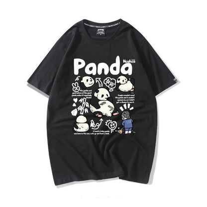 売り切れ必至 カジュアル ファッション感満々 アバンギャルド プリント カップル 全7色 半袖 Tシャツ F-9320