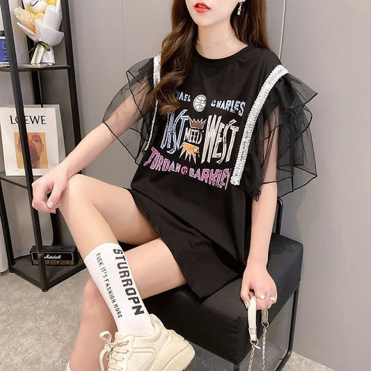 ルーズメッシュ超熱気半袖Tシャツ<F-3040>