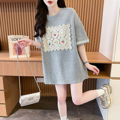 好感度UP 絶対流行 売れ筋 早い者勝ち カジュアル Tシャツ<F-11348>