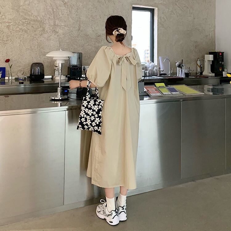 超人気 絶対流行 大人可愛い 早い者勝ち カジュアル 共2色 ワンピース<F-12062>